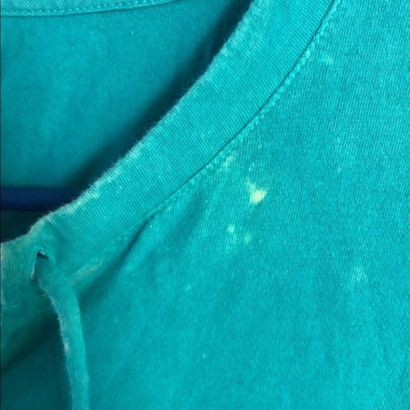 VS PINK lace up t-shirt small - Picture 2 of 8